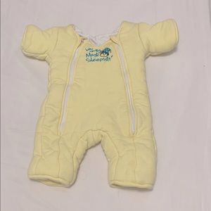 Magic Merlin Sleepsuit - yellow size 3-6 months
